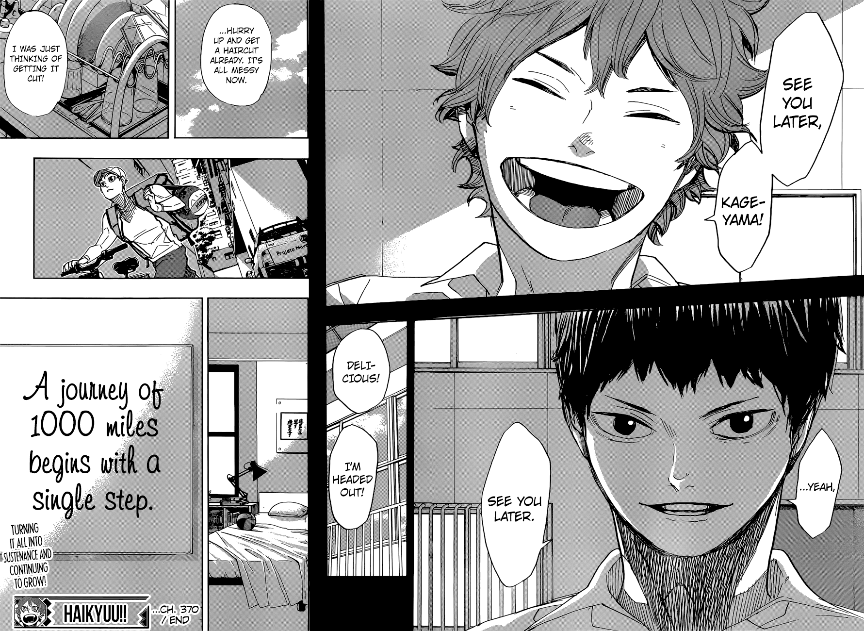 Haikyuu!!, Chapter 370 image 19